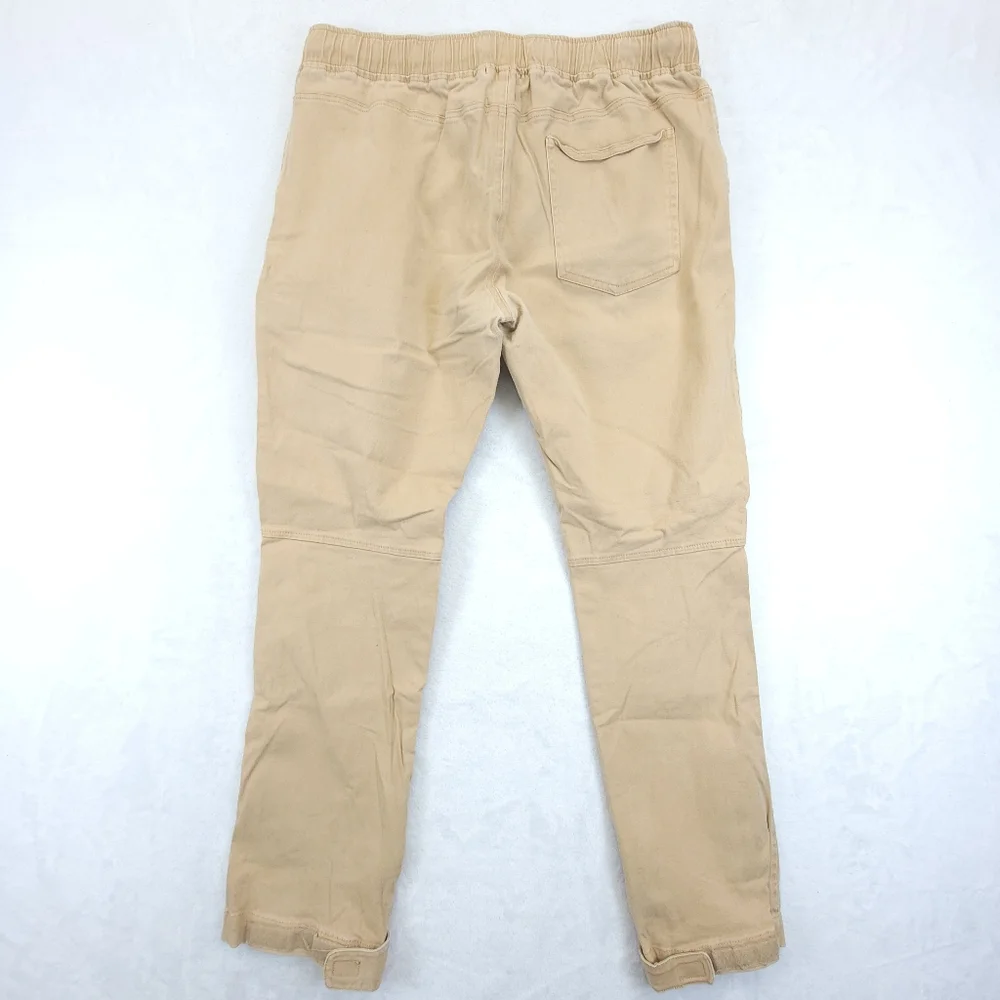 American Stitch Men’s Size XL Tan Beige Elastic Outerwear Joggers